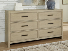 Best Deals Furniture - Ashley Furniture - Calmoro Dresser - Dresser - B602-31