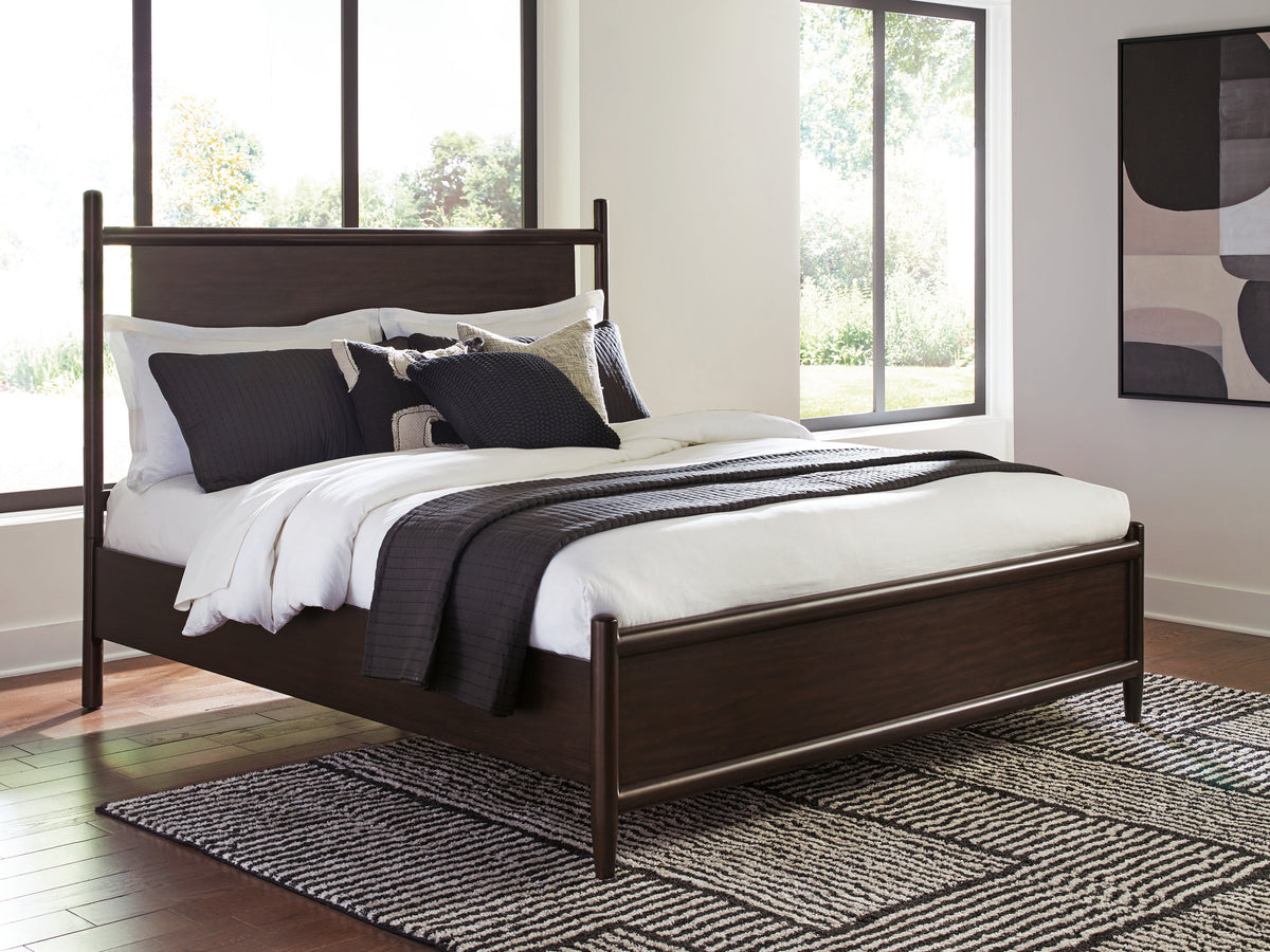 Best Deals Furniture - Ashley Furniture - Dantenton Queen Panel Bed - Queen Panel Bed - B611B2