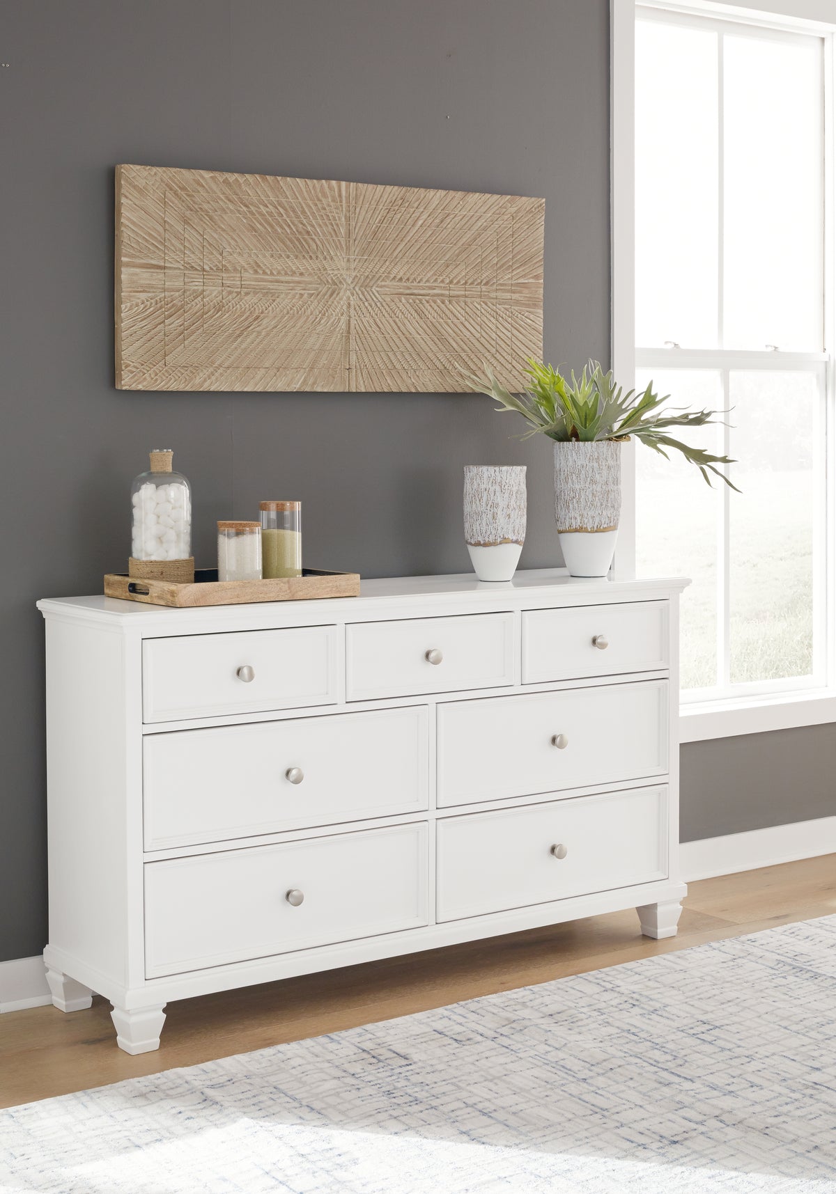 Best Deals Furniture - Ashley Furniture - Fortman Dresser - Dresser - B680-31