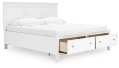 Fortman King Panel Storage Bed