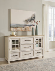 Best Deals Furniture - Ashley Furniture - Shaybrock Dresser - Dresser - B683-31