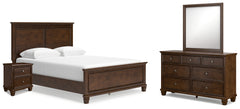 Best Deals Furniture - Ashley Furniture - Danabrin Queen Panel Bed, Dresser, Mirror and Nightstand - Queen Panel Bed, Dresser, Mirror and Nightstand - B685B15