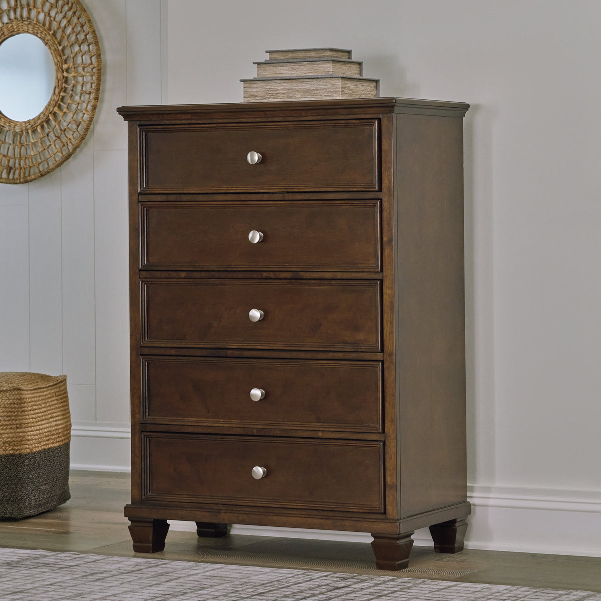 Best Deals Furniture - Ashley Furniture - Danabrin Chest of Drawers - Five Drawer Chest - B685-46
