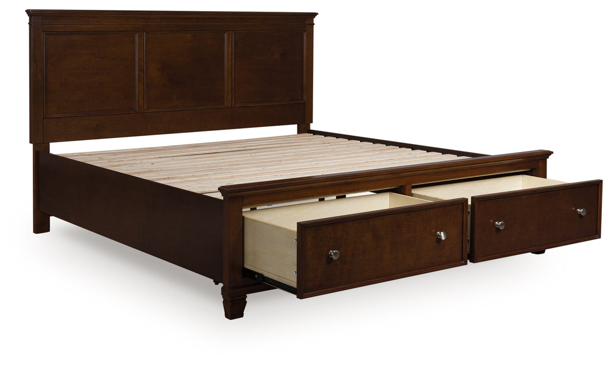 Best Deals Furniture - Ashley Furniture - Danabrin King Panel Storage Bed - King Panel Storage Bed - B685B18
