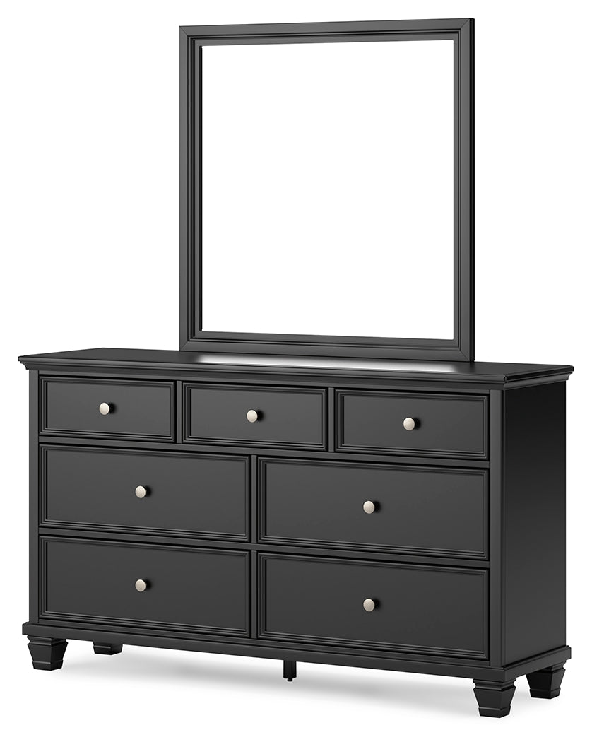 Lanolee Queen Panel Bed