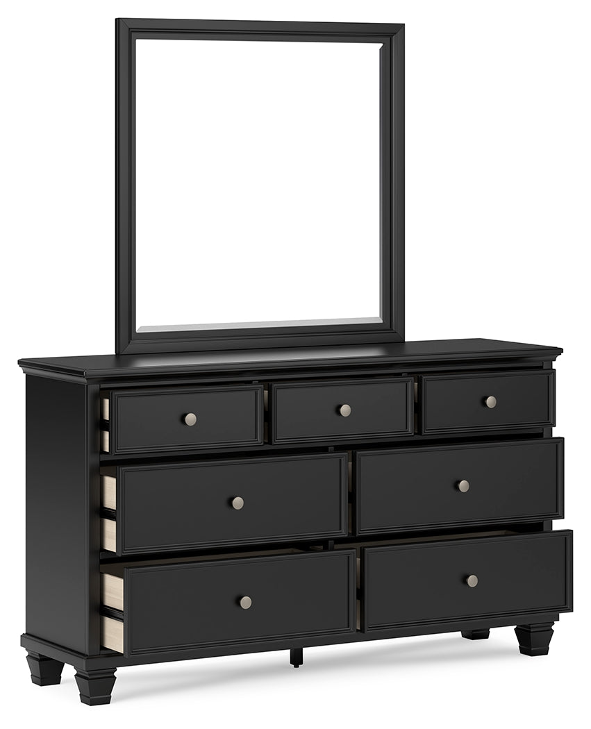 Lanolee Twin Panel Bed