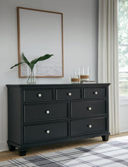 Best Deals Furniture - Ashley Furniture - Lanolee Dresser - Dresser / Black - B687-31