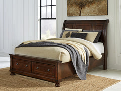 Best Deals Furniture - Ashley Furniture - Porter Queen Sleigh Storage Bed - Queen Sleigh Storage Bed - B697B43