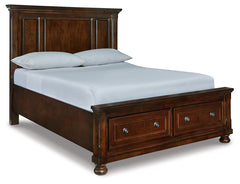 Best Deals Furniture - Ashley Furniture - Porter Queen Panel Storage Bed - Queen Panel Storage Bed - B697B42