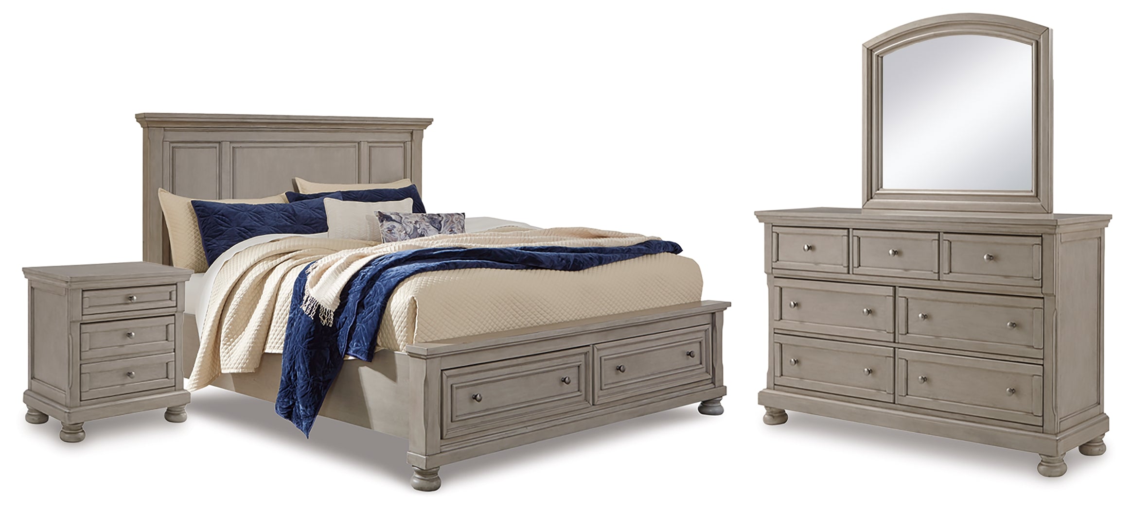 Lettner Queen Panel Storage Bed