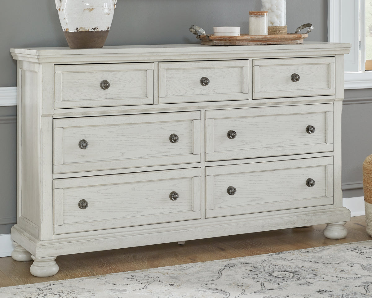 Best Deals Furniture - Ashley Furniture - Robbinsdale Dresser - Dresser / Antique White - B742-31