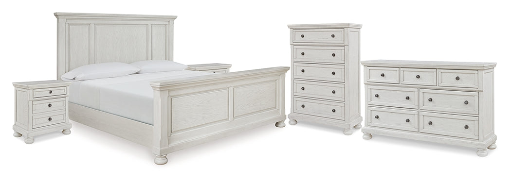Best Deals Furniture - Ashley Furniture - Robbinsdale Queen Panel Bed, Dresser, Chest and 2 Nightstands - Queen Panel Bed, Dresser, Chest and 2 Nightstands - B742B35