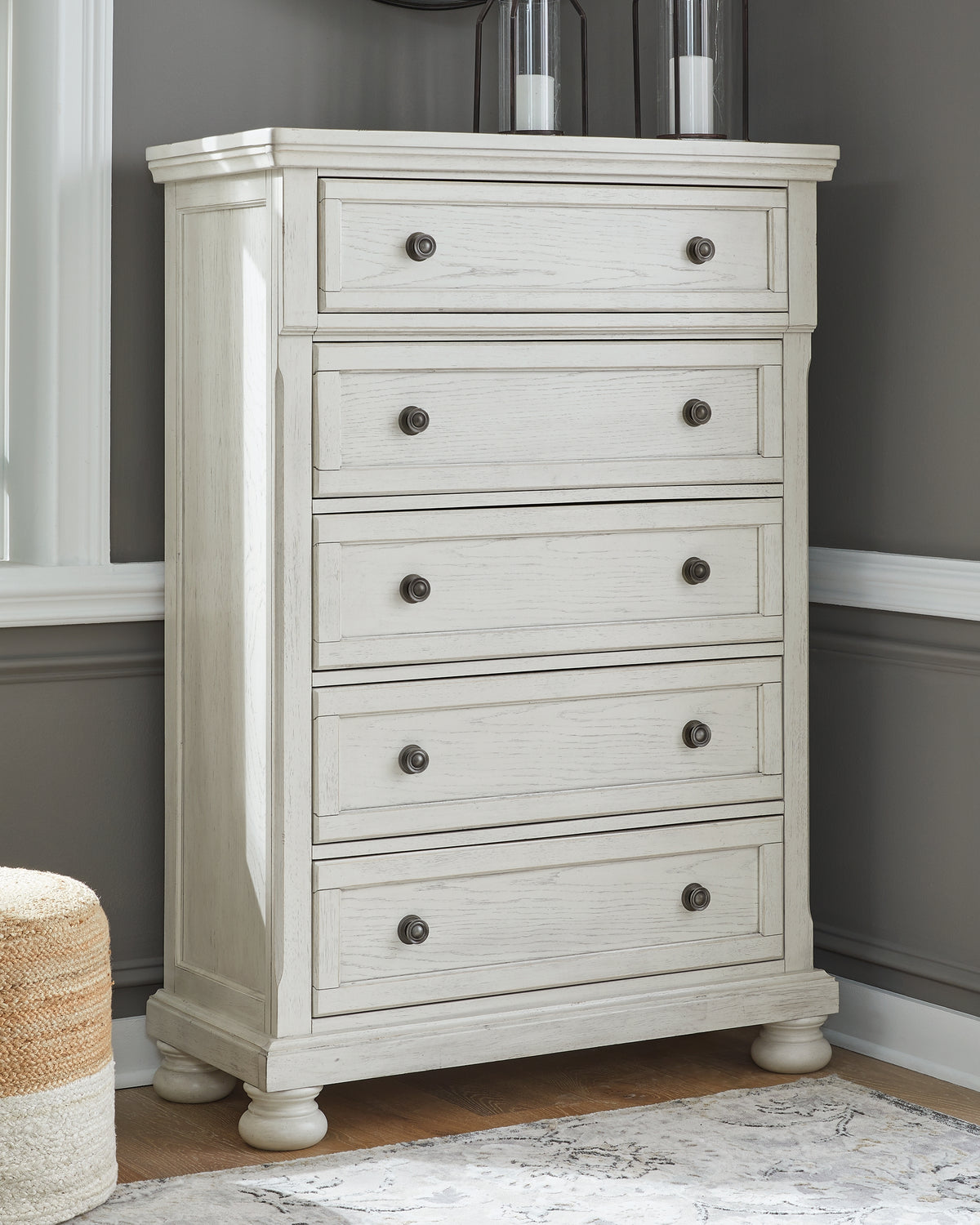 Best Deals Furniture - Ashley Furniture - Robbinsdale Chest of Drawers - Five Drawer Chest - B742-46