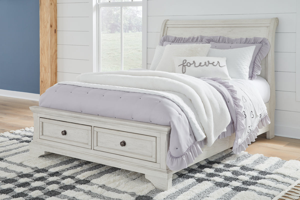 Best Deals Furniture - Ashley Furniture - Robbinsdale Full Sleigh Storage Bed - Full Sleigh Storage Bed - B742B13