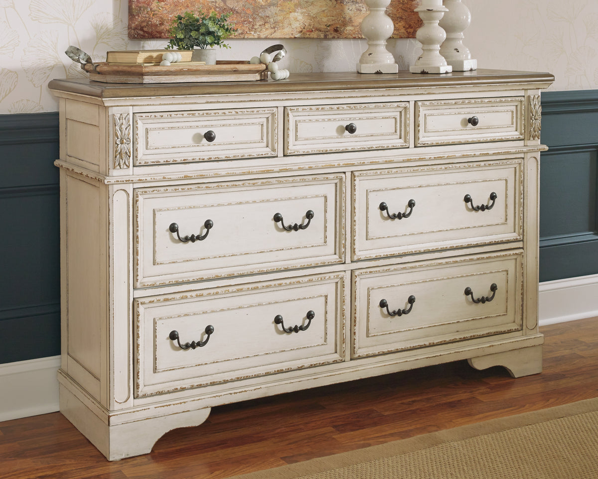 Best Deals Furniture - Ashley Furniture - Realyn Dresser - Dresser / Two-tone - B743-31