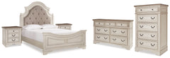 Best Deals Furniture - Ashley Furniture - Realyn Queen Panel Bed, Dresser, Chest and 2 Nightstands - Queen Panel Bed, Dresser, Chest and 2 Nightstands - B743B45