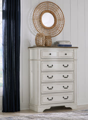 Best Deals Furniture - Ashley Furniture - Blendon Chest of Drawers - Five Drawer Chest / Two-tone - B747-46