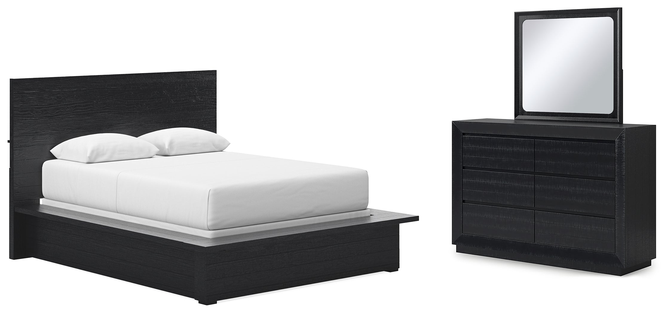 Londer Queen Panel Bed