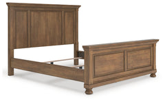 Best Deals Furniture - Ashley Furniture - Feddinger Bedroom - California King Panel Bed / Medium Brown - PCB779B7