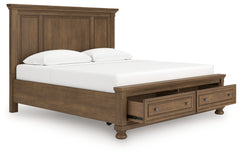 Best Deals Furniture - Ashley Furniture - Feddinger King Panel Storage Bed - King Panel Storage Bed - PCB779B12