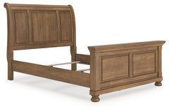 Best Deals Furniture - Ashley Furniture - Feddinger Queen Sleigh Bed - Queen Sleigh Bed - PCB779B14