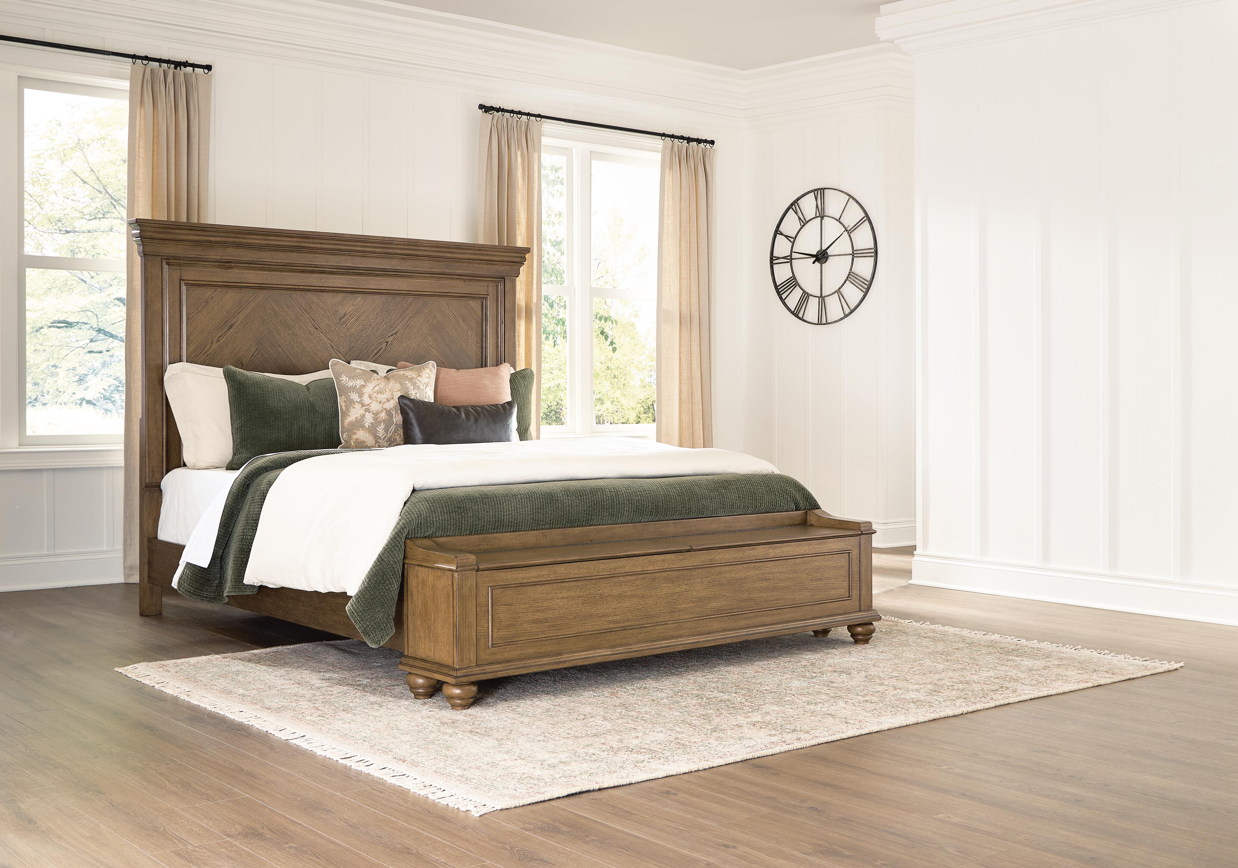 Best Deals Furniture - Ashley Furniture - Karallin King Panel Storage Bed - King Panel Storage Bed - PCB782B8