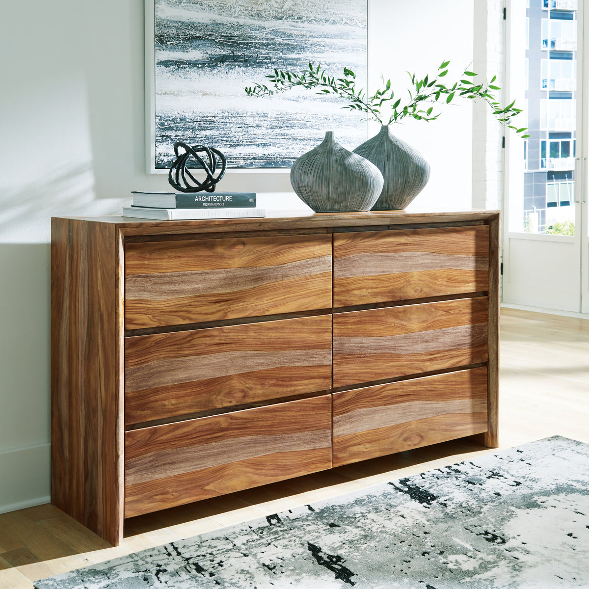 Best Deals Furniture - Ashley Furniture - Dressonni Dresser - Dresser / Brown - B790-31