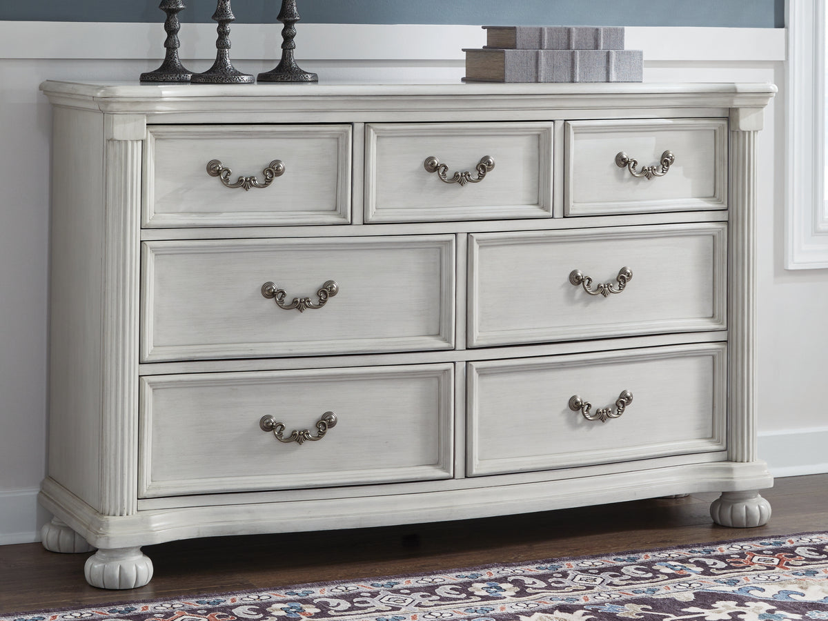 Best Deals Furniture - Ashley Furniture - Montelaine Dresser - Dresser / Antique White - B795-31
