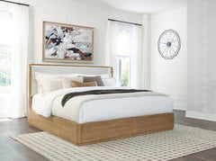 Pamaria California King Upholstered Panel Bed