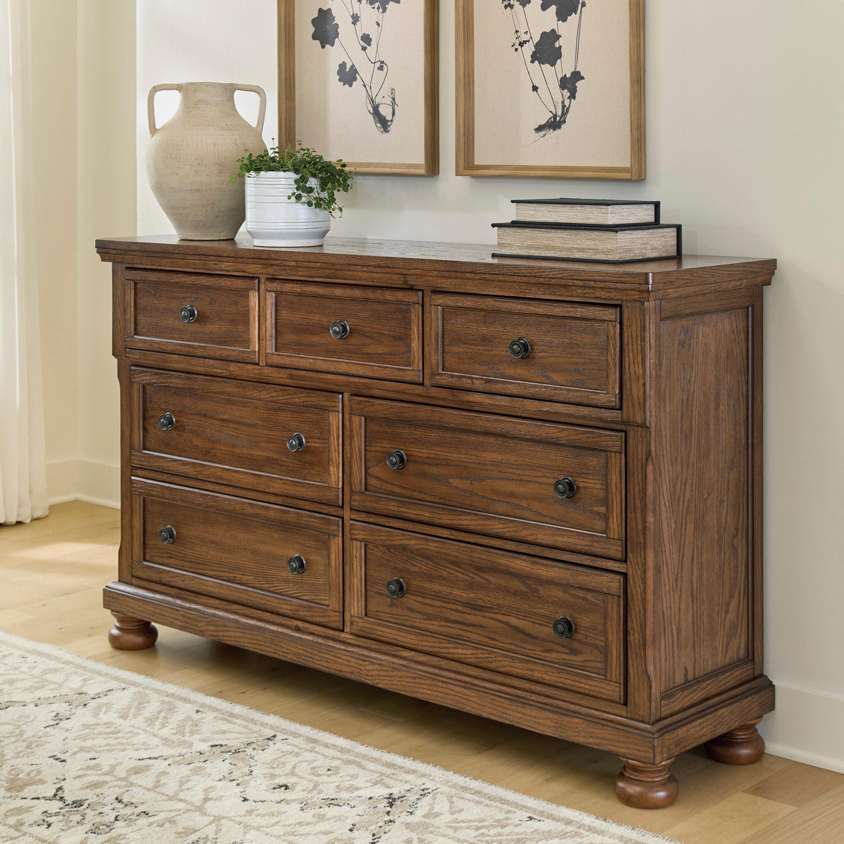 Best Deals Furniture - Ashley Furniture - Zackaryn Dresser - Dresser - PCB807-31