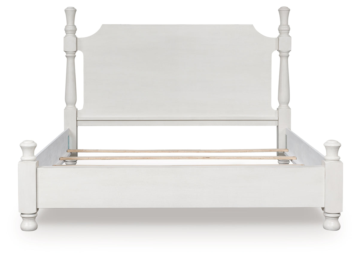 Best Deals Furniture - Ashley Furniture - Rowlenstown Queen Poster Bed - Queen Poster Bed - PCB823B2