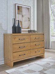 Best Deals Furniture - Ashley Furniture - Sherbana Dresser - Dresser / Light Brown - B833-31