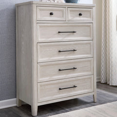 Best Deals Furniture - Ashley Furniture - Darbonton Chest of Drawers - Six Drawer Chest - PCB853-46