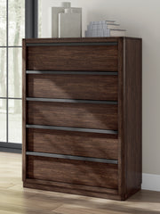 Best Deals Furniture - Ashley Furniture - Dilenno Chest of Drawers - Five Drawer Chest - PCB857-46