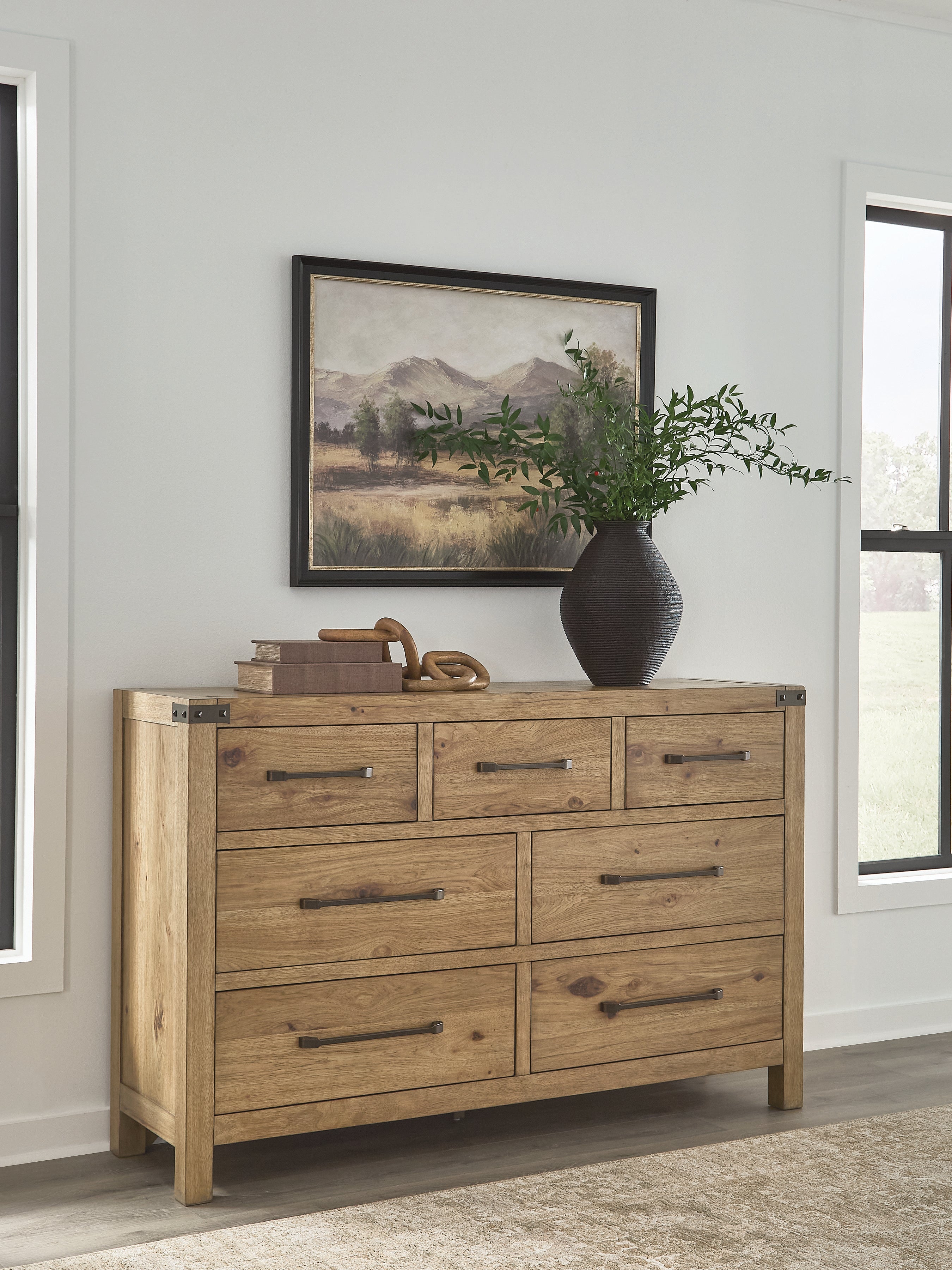 Best Deals Furniture - Ashley Furniture - Ridgester Dresser - Dresser - B858-31