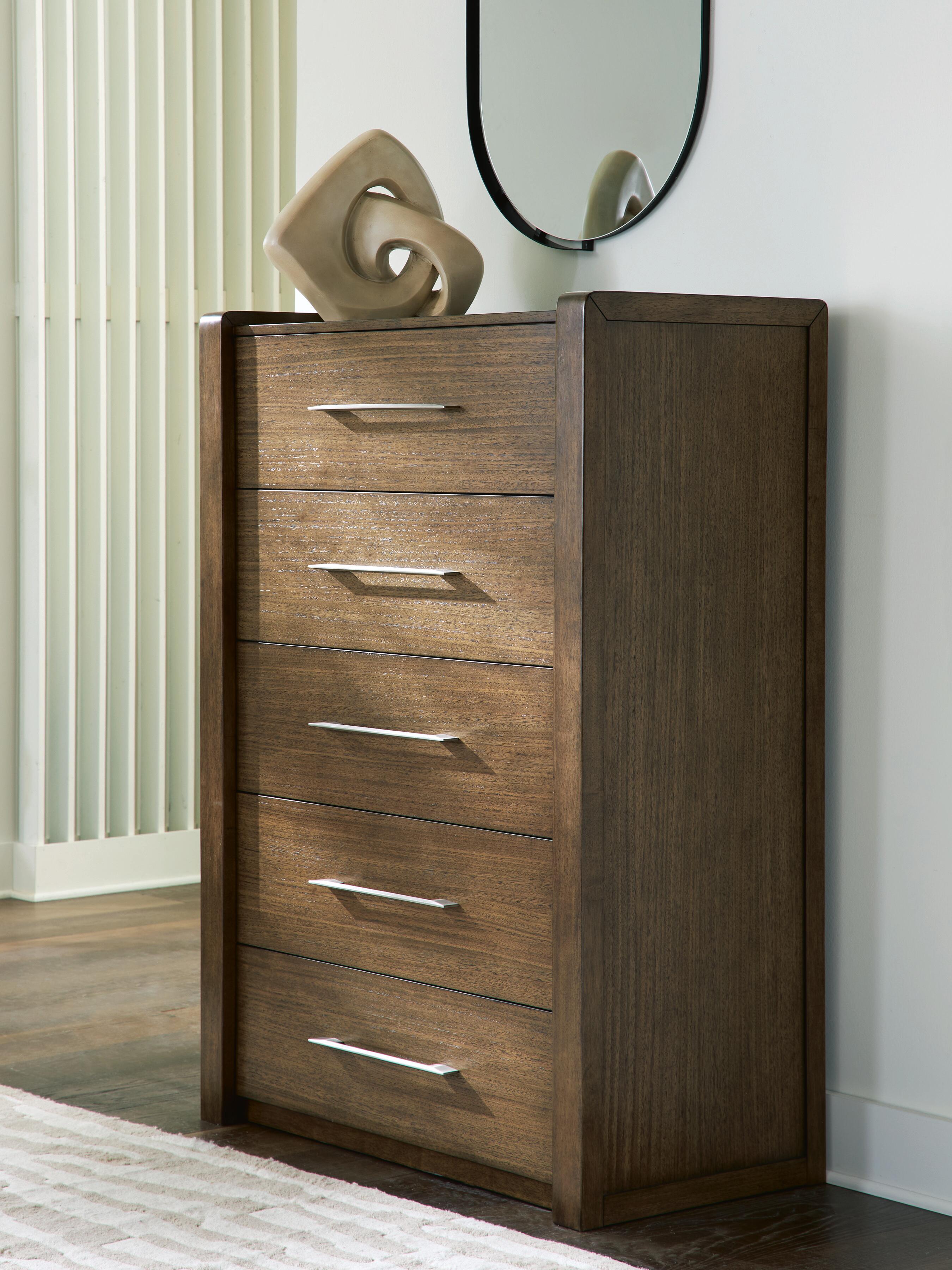 Best Deals Furniture - Ashley Furniture - Marxmore Chest of Drawers - Five Drawer Chest - B863-46