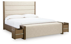 Marxmore King Upholstered Storage Bed