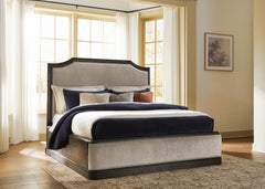 Wickenger California King Upholstered Panel Bed