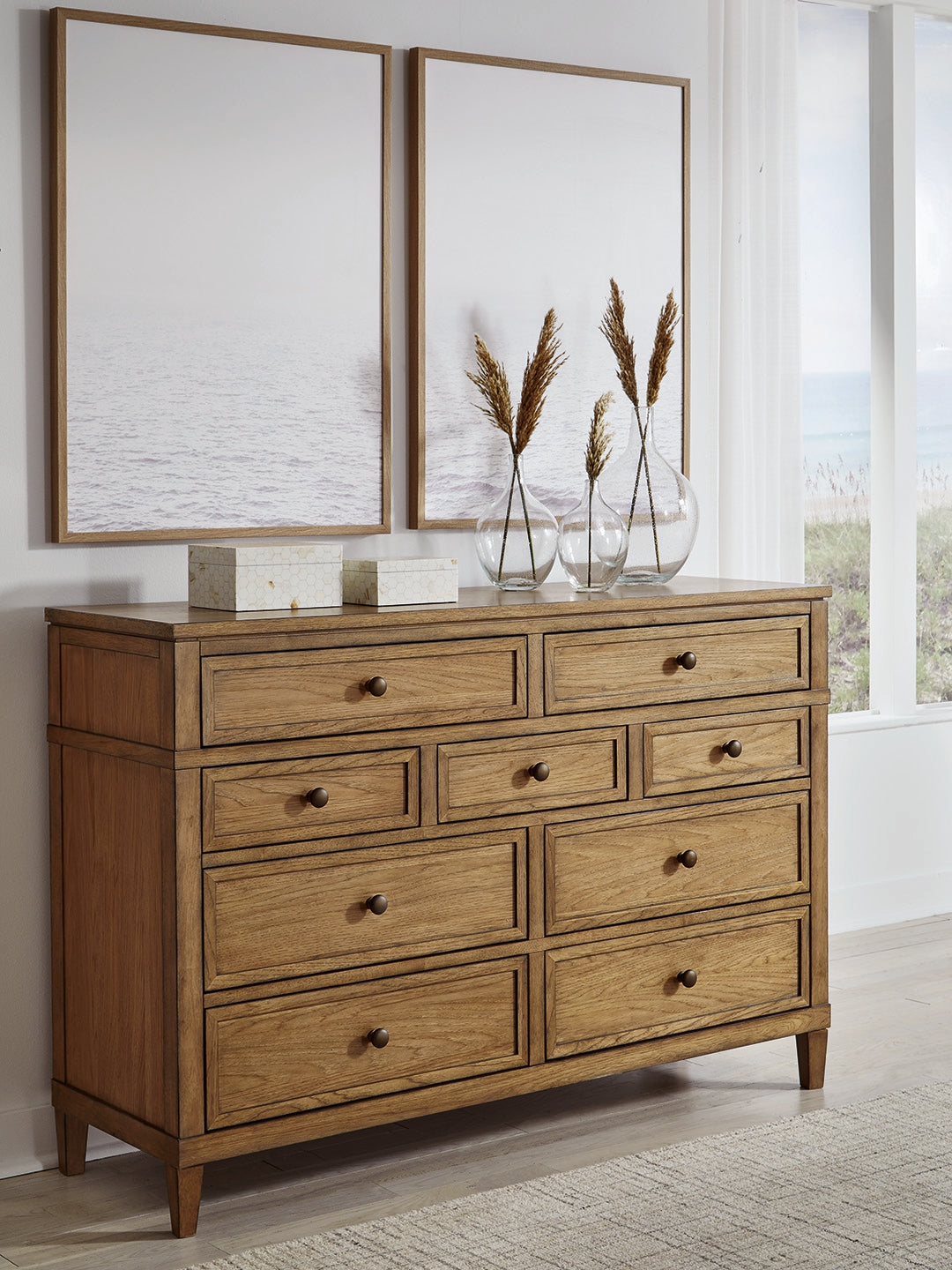 Best Deals Furniture - Ashley Furniture - Sharlance Dresser - Dresser / Brown - B895-31