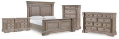 Best Deals Furniture - Ashley Furniture - Blairhurst King Panel Bed, Dresser, Chest and 2  Nightstands - King Panel Bed, Dresser, Chest and 2  Nightstands - B916B11