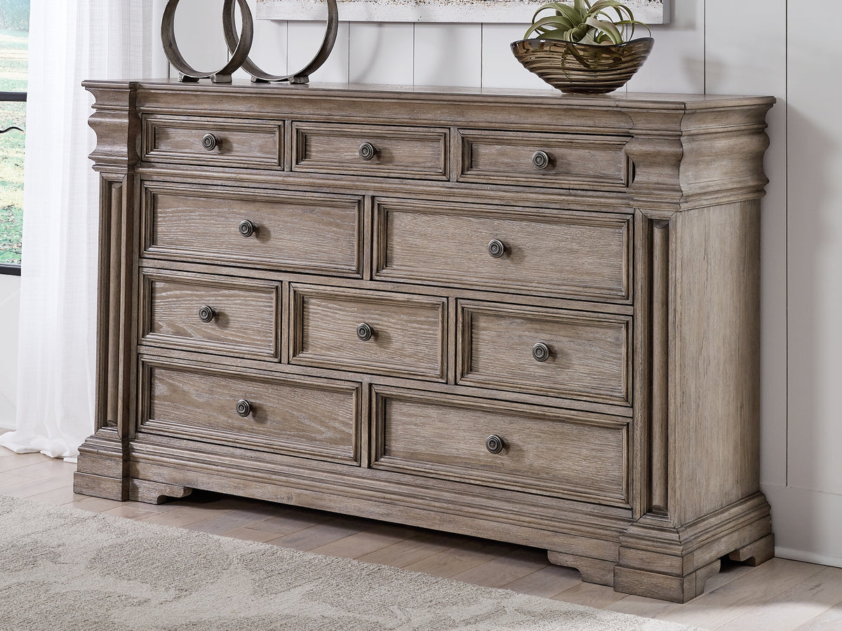Best Deals Furniture - Ashley Furniture - Blairhurst Dresser - Dresser / Light Grayish Brown - B916-31