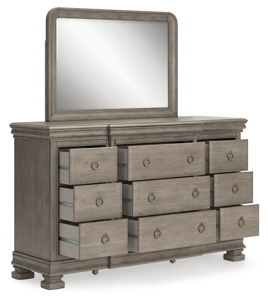 Lexorne Queen Sleigh Bed
