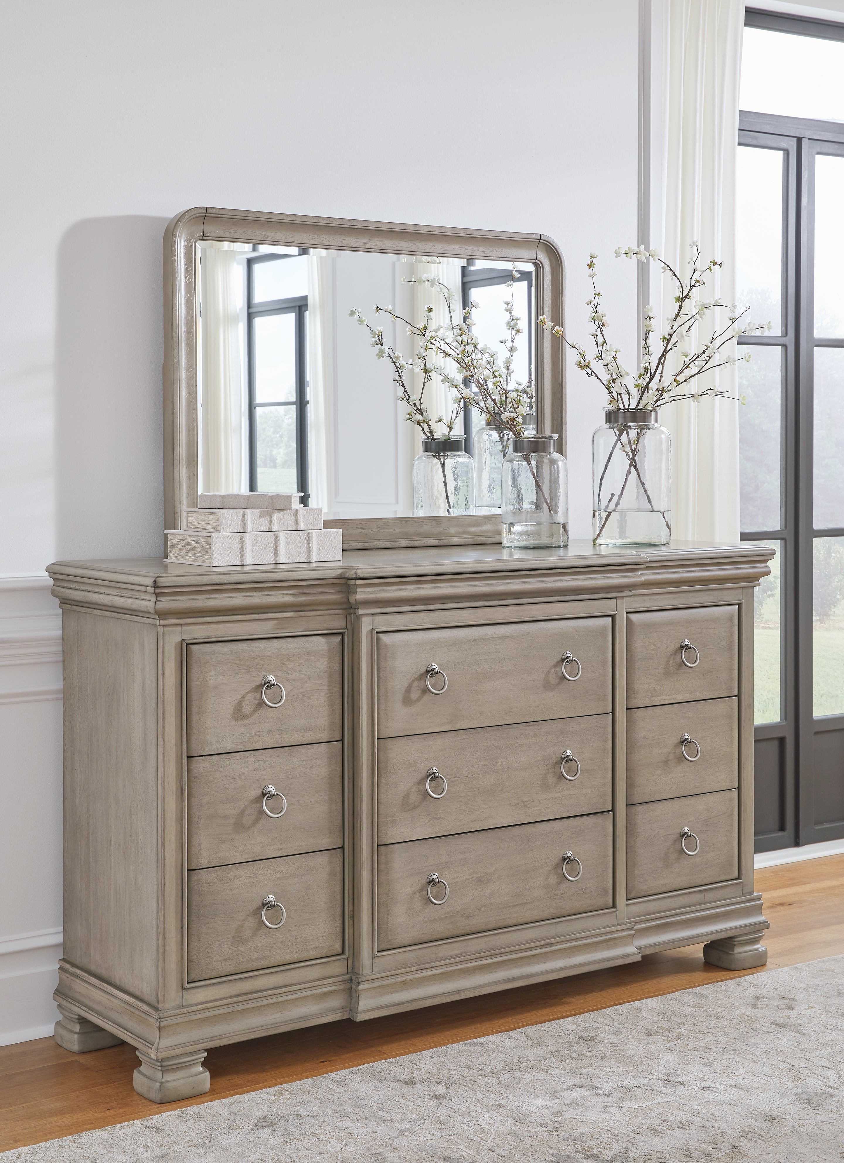 Lexorne California King Sleigh Bed