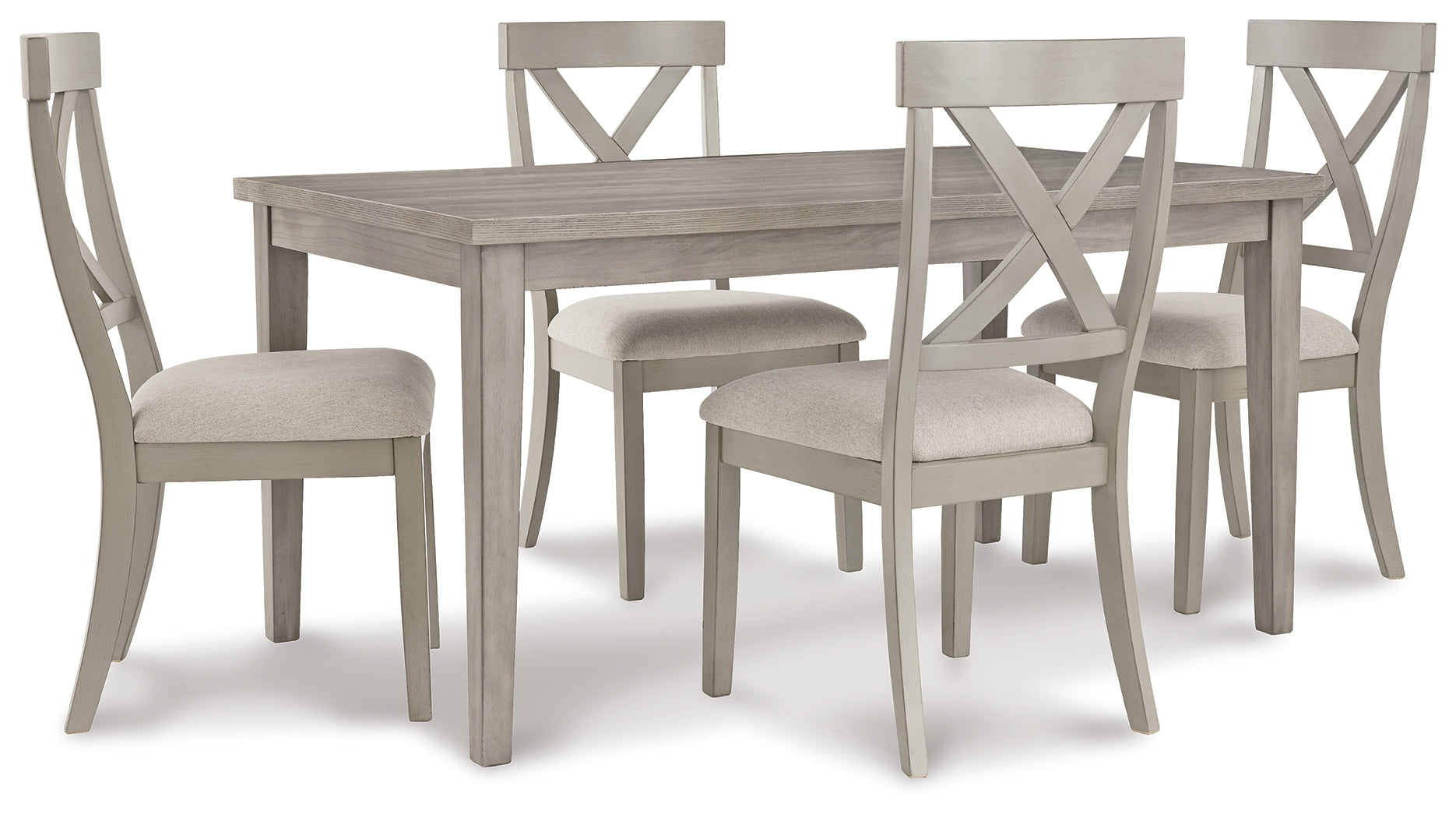 Best Deals Furniture - Ashley Furniture - Parellen Dining Table and 4 Chairs - Dining Table and 4 Chairs - D291D1