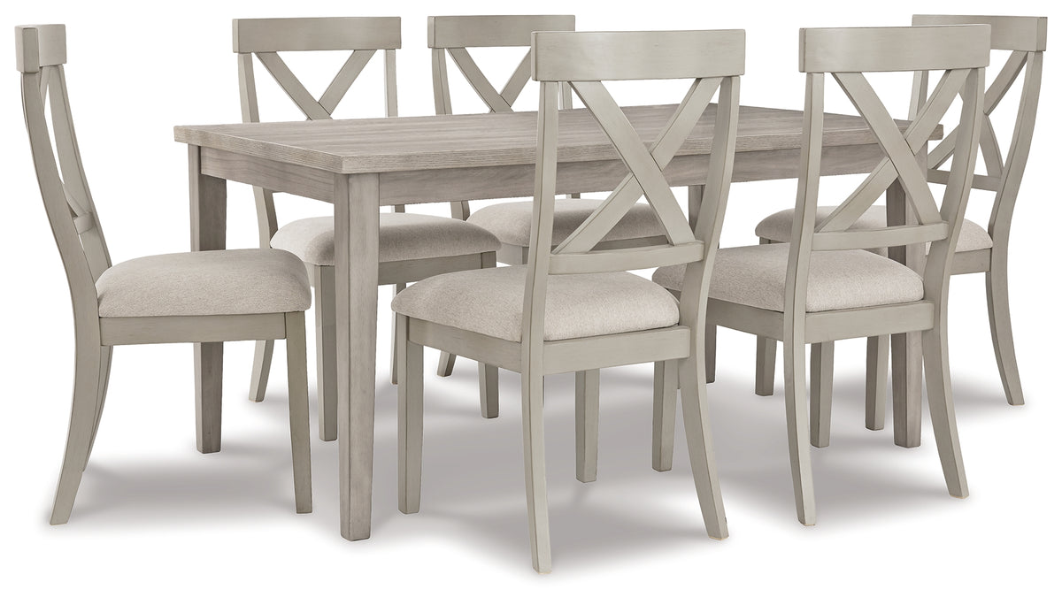 Best Deals Furniture - Ashley Furniture - Parellen Dining Table and 6 Chairs - Dining Table and 6 Chairs - D291D6