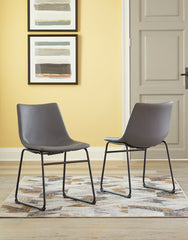 Best Deals Furniture - Ashley Furniture - Centiar Dining Chair (Set of 2) - Dining Chair (Set of 2) / Gray - D372-08X2