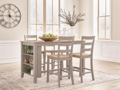 Harperfeld Dining Table and 4