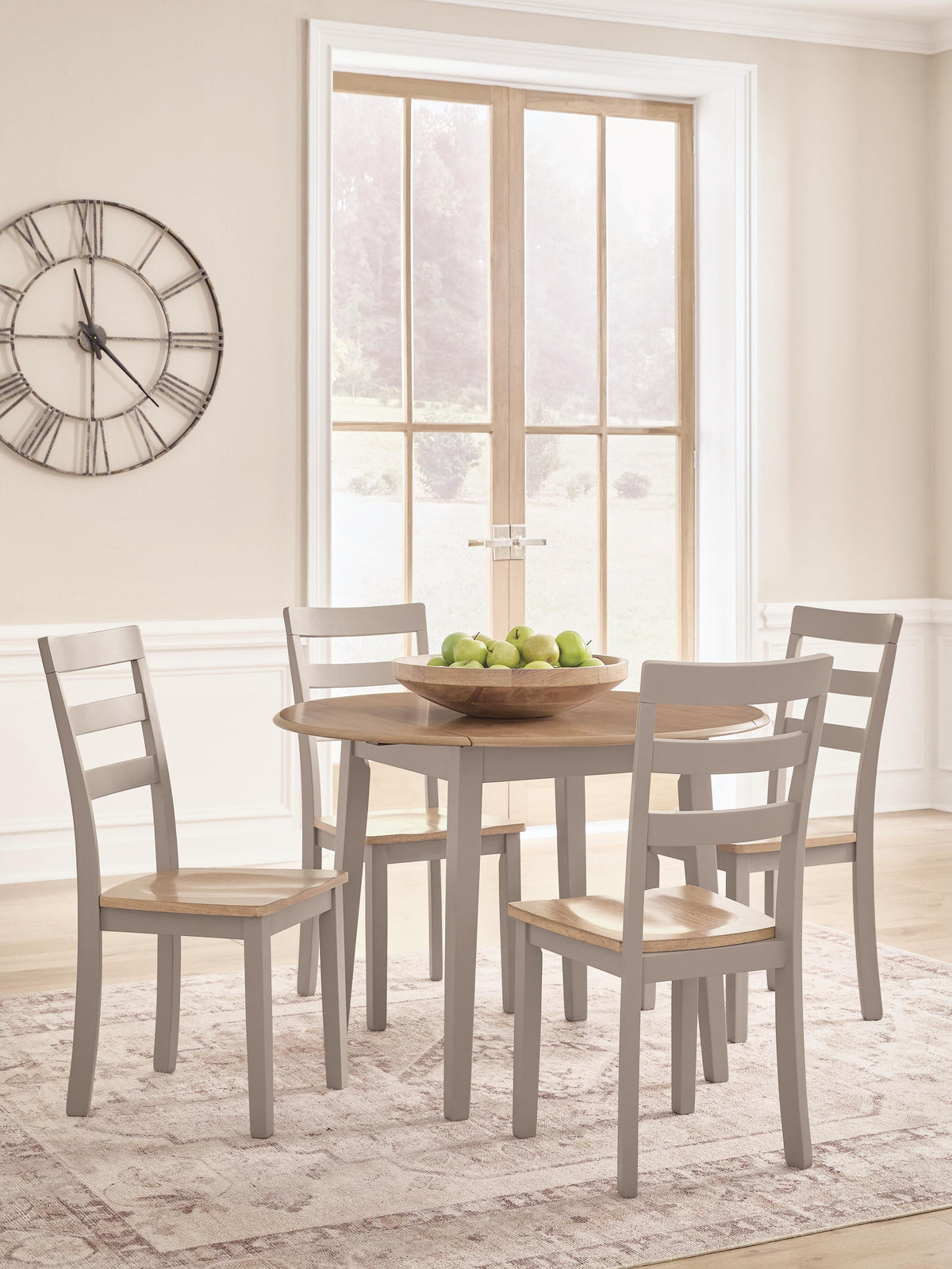 Best Deals Furniture - Ashley Furniture - Harperfeld Dining Table and 2 - Dining Table and 2 - PCD403D3