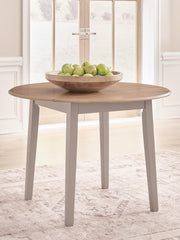 Best Deals Furniture - Ashley Furniture - Harperfeld Dining Drop Leaf Table - Round DRM Drop Leaf Table - PCD403-15