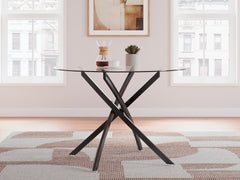 Best Deals Furniture - Ashley Furniture - Pharwynn Dining Table - Round Dining Room Table - D446-15